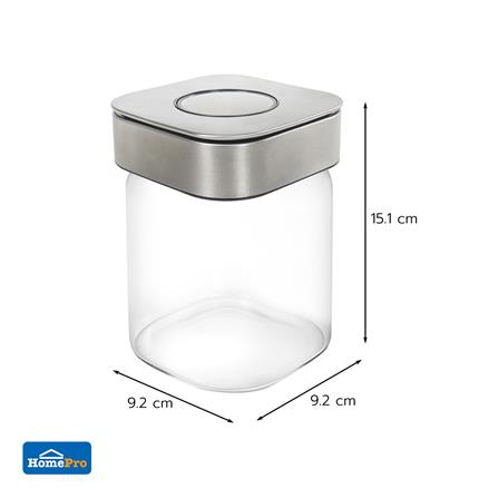 ขวดโหลแก้วโบโรซิลิเกตฝากด 800 มล. KECH GRACE_4