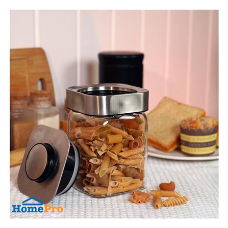 ขวดโหลแก้วโบโรซิลิเกตฝากด 800 มล. KECH GRACE_4