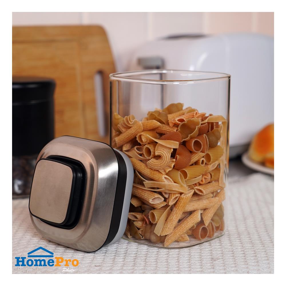 ขวดโหลแก้วโบโรซิลิเกตฝากด 850 มล. KECH GENES