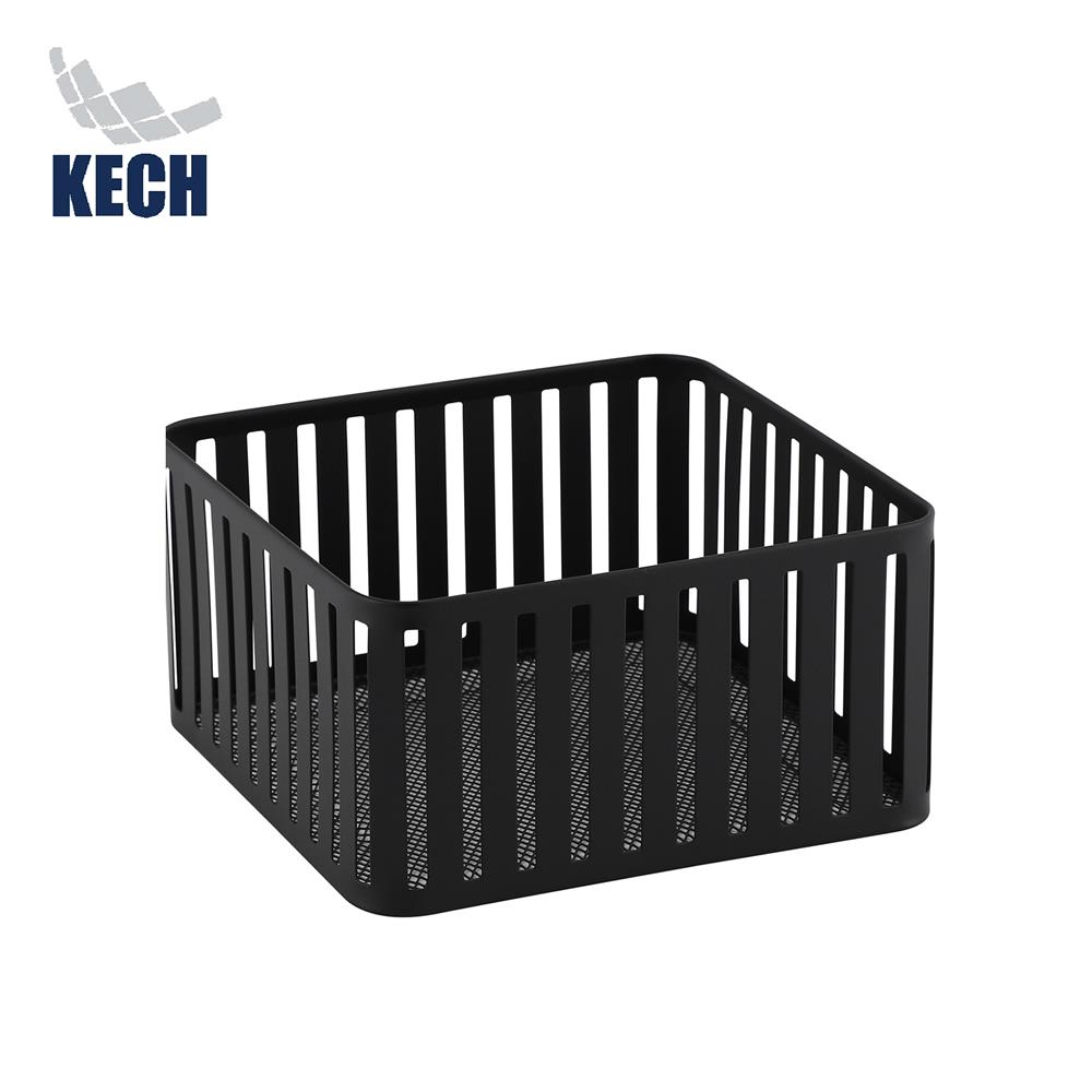 ตะกร้าผลไม้เหลี่ยม KECH MIDNIGHT 21 ซม.