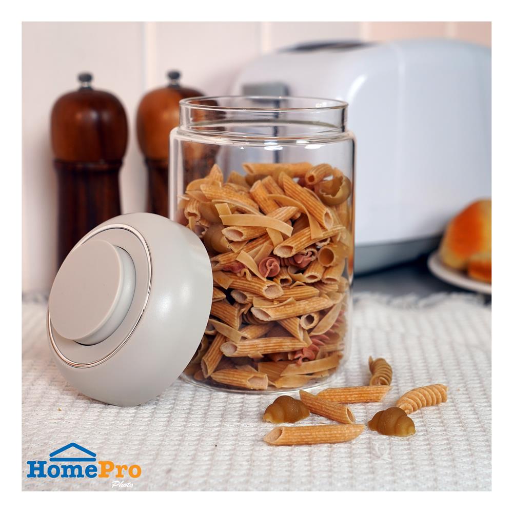 ขวดโหลแก้วโบโรซิลิเกตฝากด 850 มล. KECH JOLIE