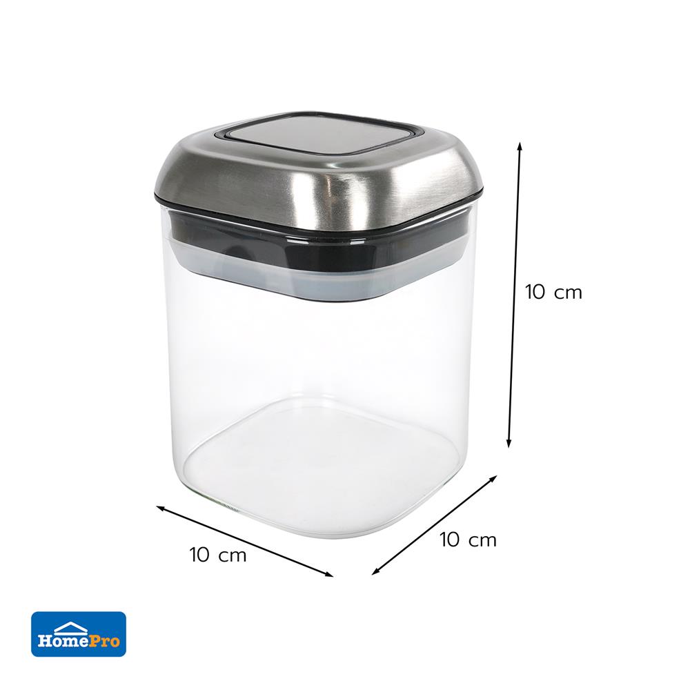 ขวดโหลแก้วโบโรซิลิเกตฝากด 480 มล. KECH GENES