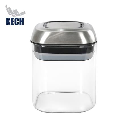 ขวดโหลแก้วโบโรซิลิเกตฝากด 480 มล. KECH GENES_0