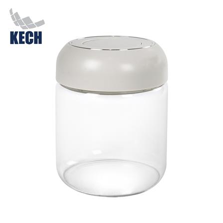 ขวดโหลแก้วโบโรซิลิเกตฝากด 550 มล. KECH JOLIE_0