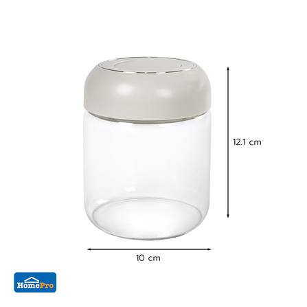 ขวดโหลแก้วโบโรซิลิเกตฝากด 550 มล. KECH JOLIE_4