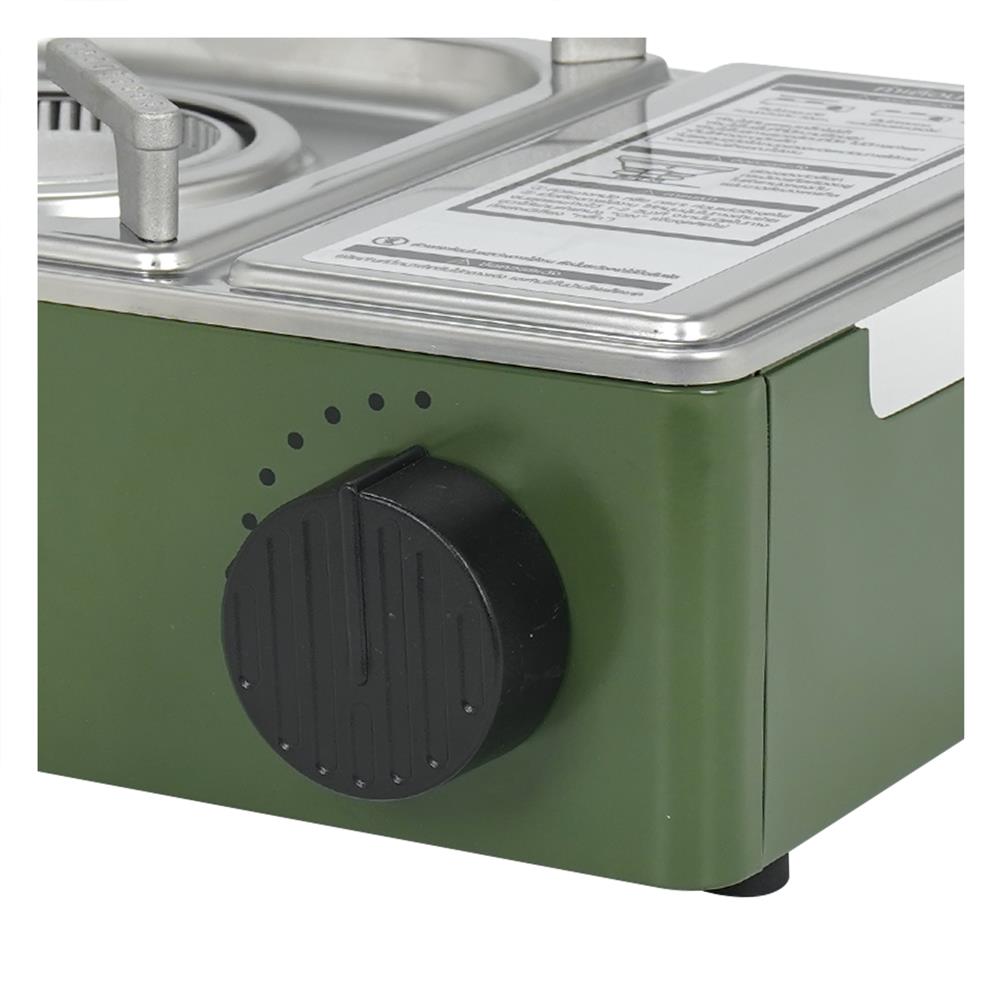 เตาแก๊สปิกนิก KUCINE TAKIBI GREEN