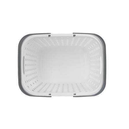 ตะกร้าผ้าเหลี่ยมหูหิ้ว PLIM OLEN SIZE L สีขาว_3