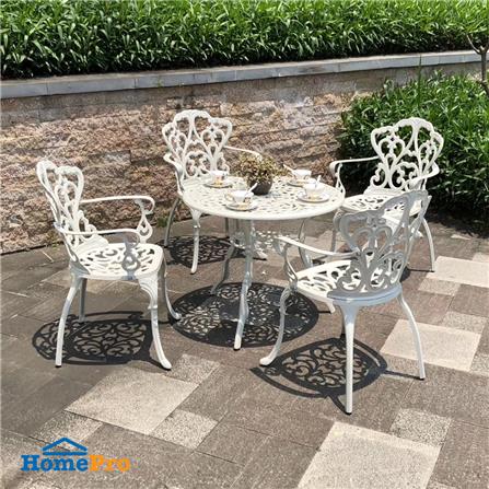 ชุดสนามอัลลอย 4 ที่นั่ง SPRING HISTORIA สีขาว_1