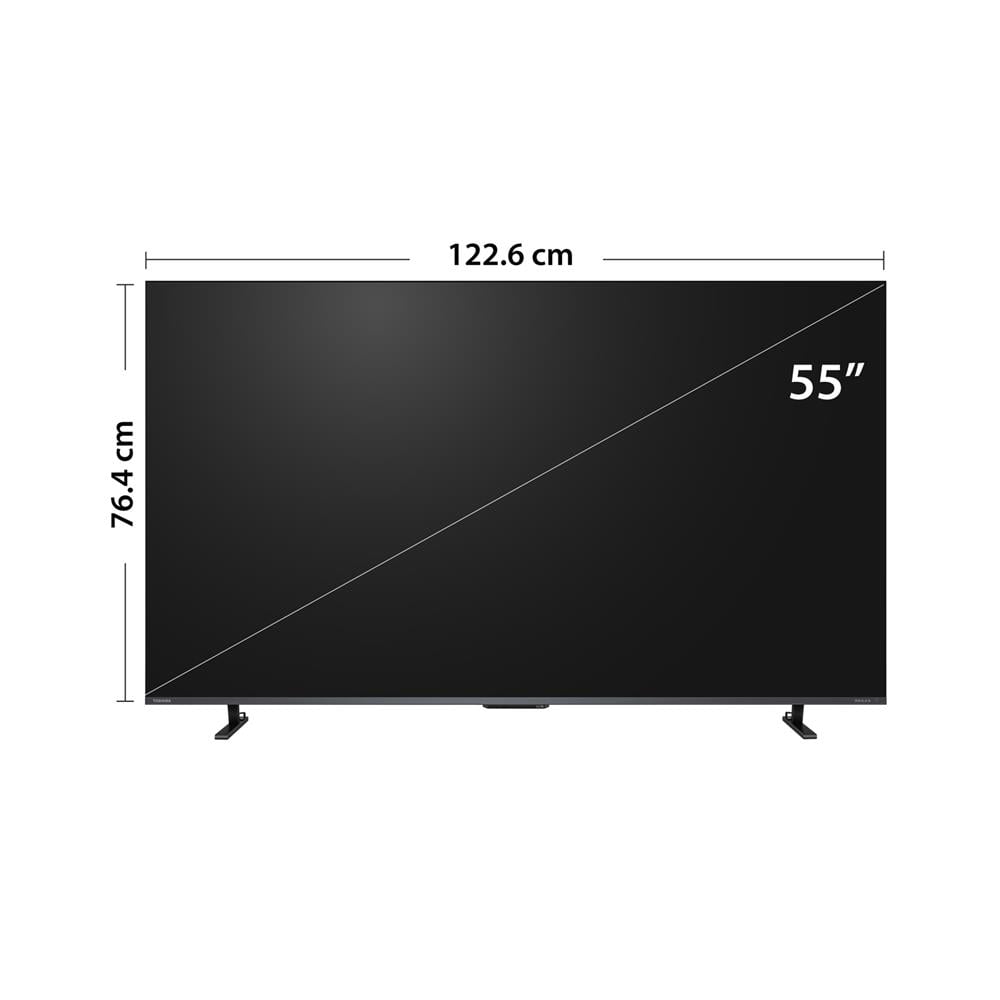 ทีวีมินิแอลอีดี 55 นิ้ว TOSHIBA (4K, MINI LED, VIDAA) 55Z670RP
