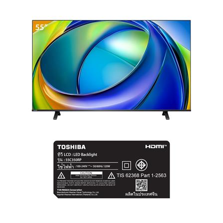 ทีวีแอลอีดี 55 นิ้ว TOSHIBA (4K, LED, VIDAA) 55C350RP_8