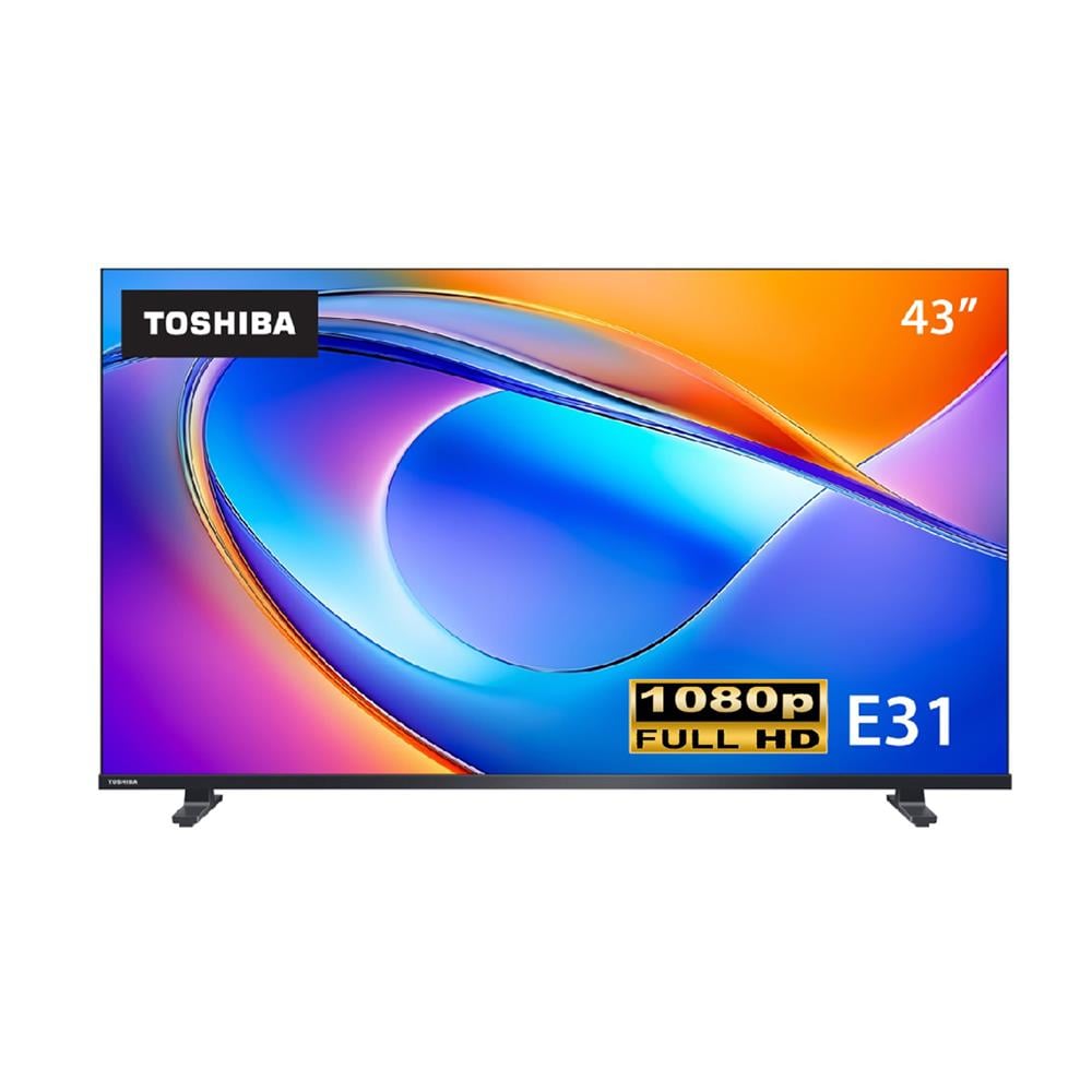 ทีวีแอลอีดี 43 นิ้ว TOSHIBA (HD, LED, VIDAA) 43E31RP
