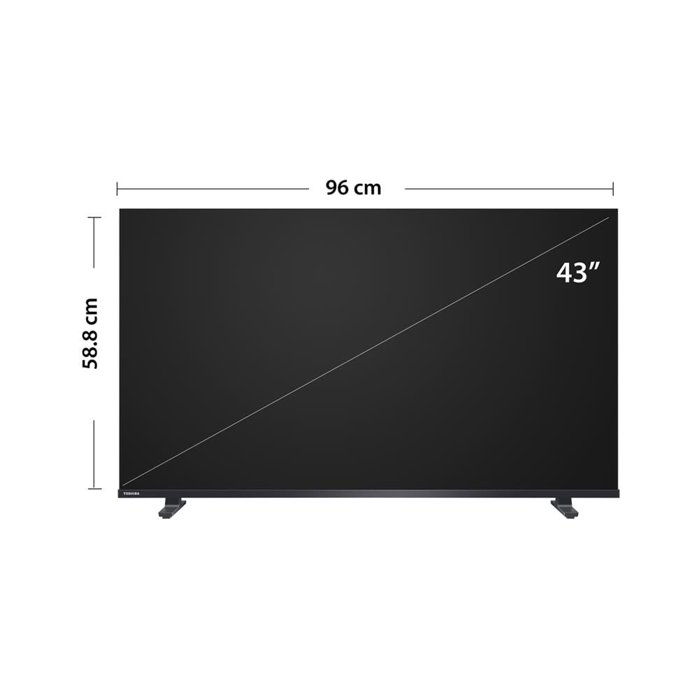 ทีวีแอลอีดี 43 นิ้ว TOSHIBA (HD, LED, VIDAA) 43E31RP