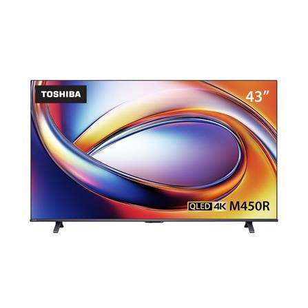 ทีวีคิวแอลอีดี 43 นิ้ว TOSHIBA (4K, QLED, VIDAA) 43M450RP_0
