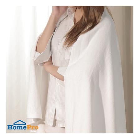 ผ้าขนหนู HOME LIVING STYLE BEACH WAVE 36x72 นิ้ว สี WHITE_6