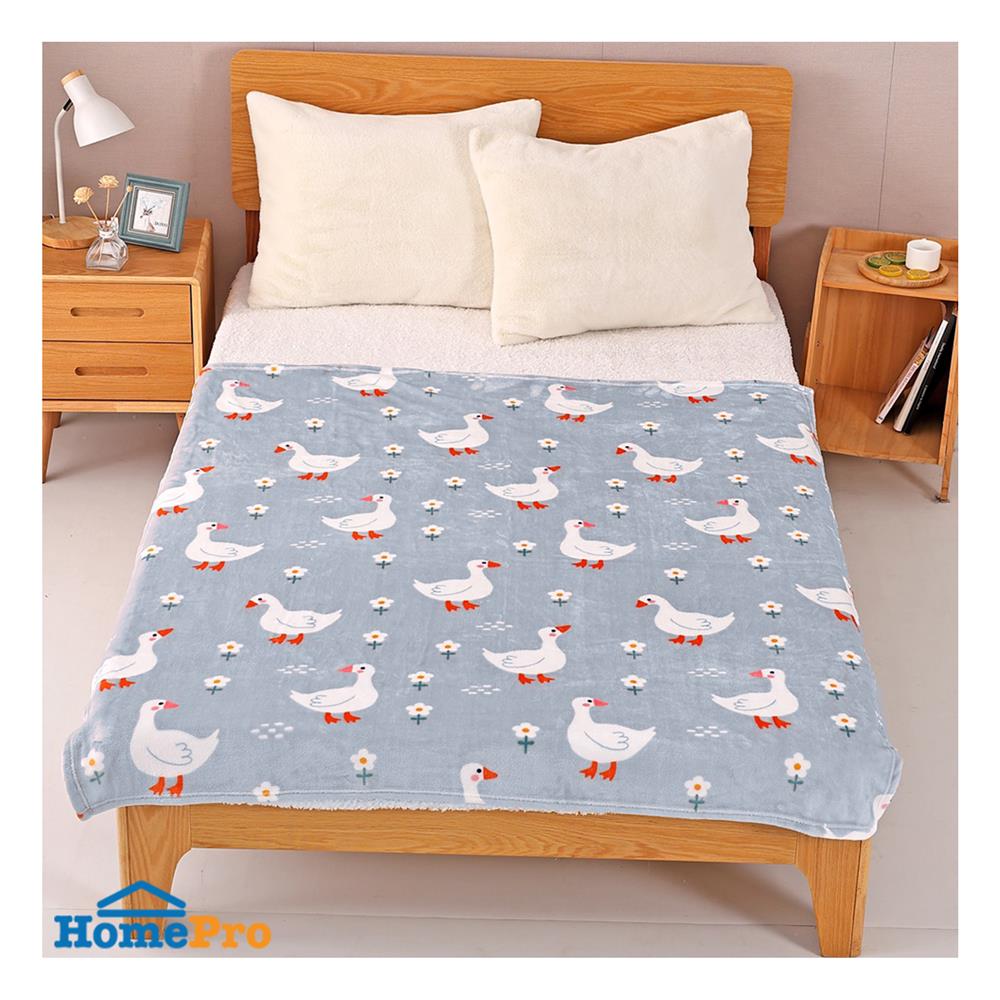 ผ้าห่ม SNAZZ DUCKIE 50x60 นิ้ว สี GREY