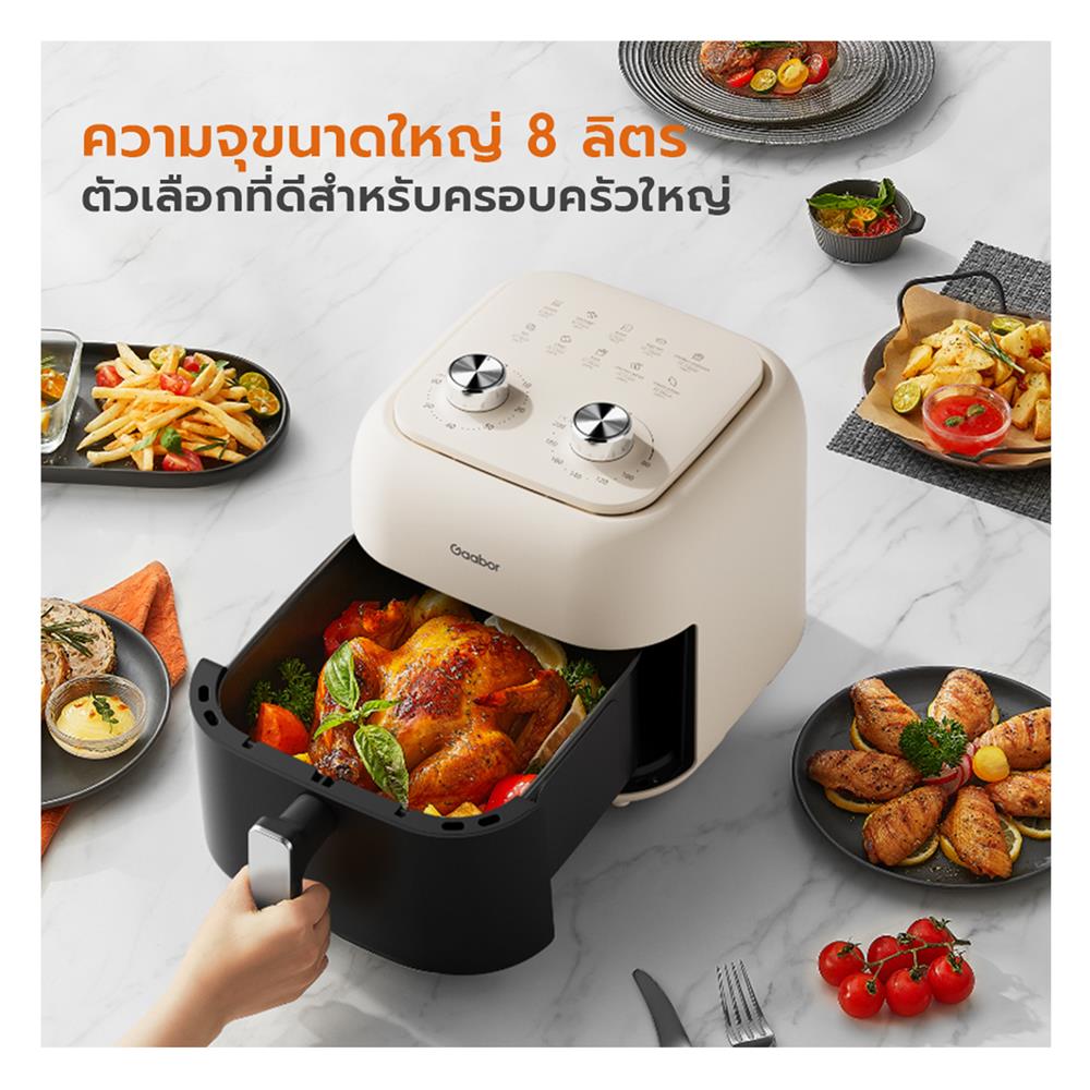 หม้อทอด GAABOR AF-80M01A 8 ลิตร