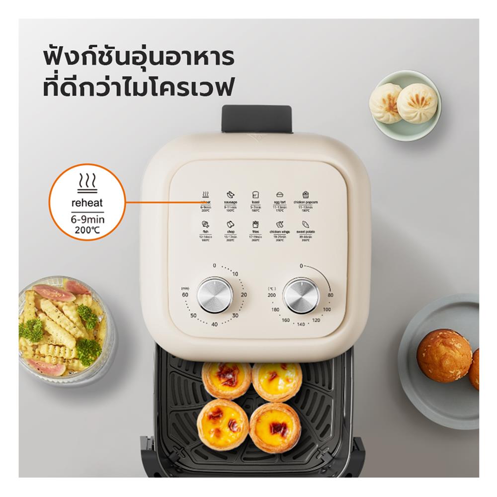 หม้อทอด GAABOR AF-80M01A 8 ลิตร