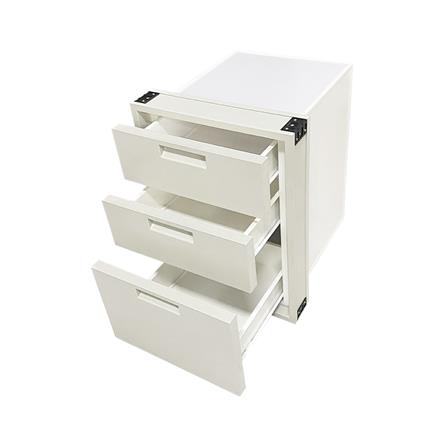 ตู้ลิ้นชัก 3 ชั้น พร้อมถาดใส่ช้อน CABIN HOLLYN 45.5x65.5 ซม. สีเบจ_2