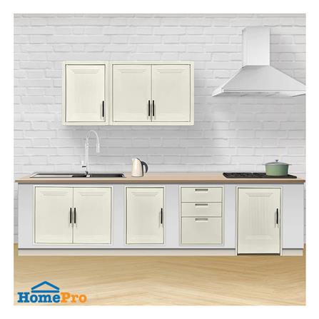 ตู้ลิ้นชัก 3 ชั้น พร้อมถาดใส่ช้อน CABIN HOLLYN 45.5x65.5 ซม. สีเบจ_4