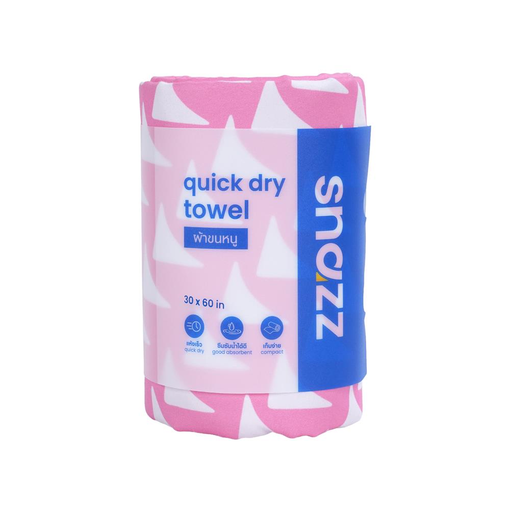 ผ้าขนหนู SNAZZ NOMAD 30x60 นิ้ว สี PINK