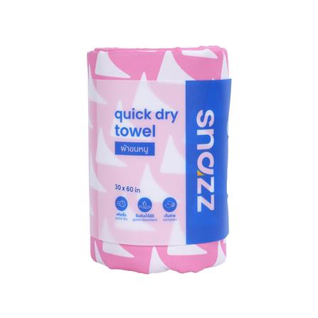 ผ้าขนหนู SNAZZ NOMAD 30x60 นิ้ว สี PINK_3