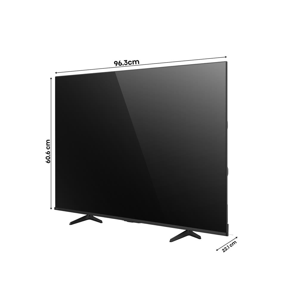 ทีวีแอลอีดี 43 นิ้ว HISENSE (4K, LED, VIDAA) 43A6Q