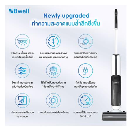 เครื่องทำความสะอาดแบบด้าม BWELL FLOMO LITE_8