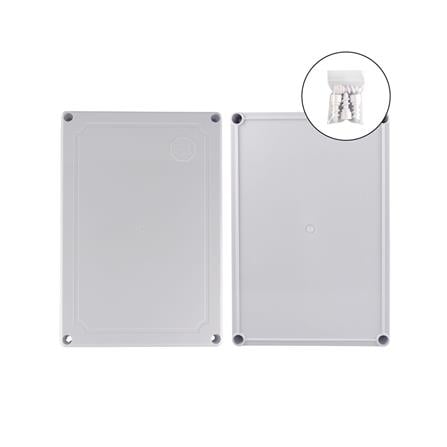 กล่องพลาสติกกันน้ำ KJL KJL207 8x12 นิ้ว สีขาว_2