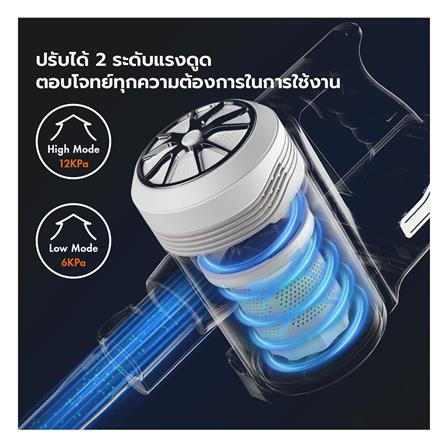 เครื่องดูดฝุ่นแบบด้าม GAABOR CW-12T01A สีขาว_8