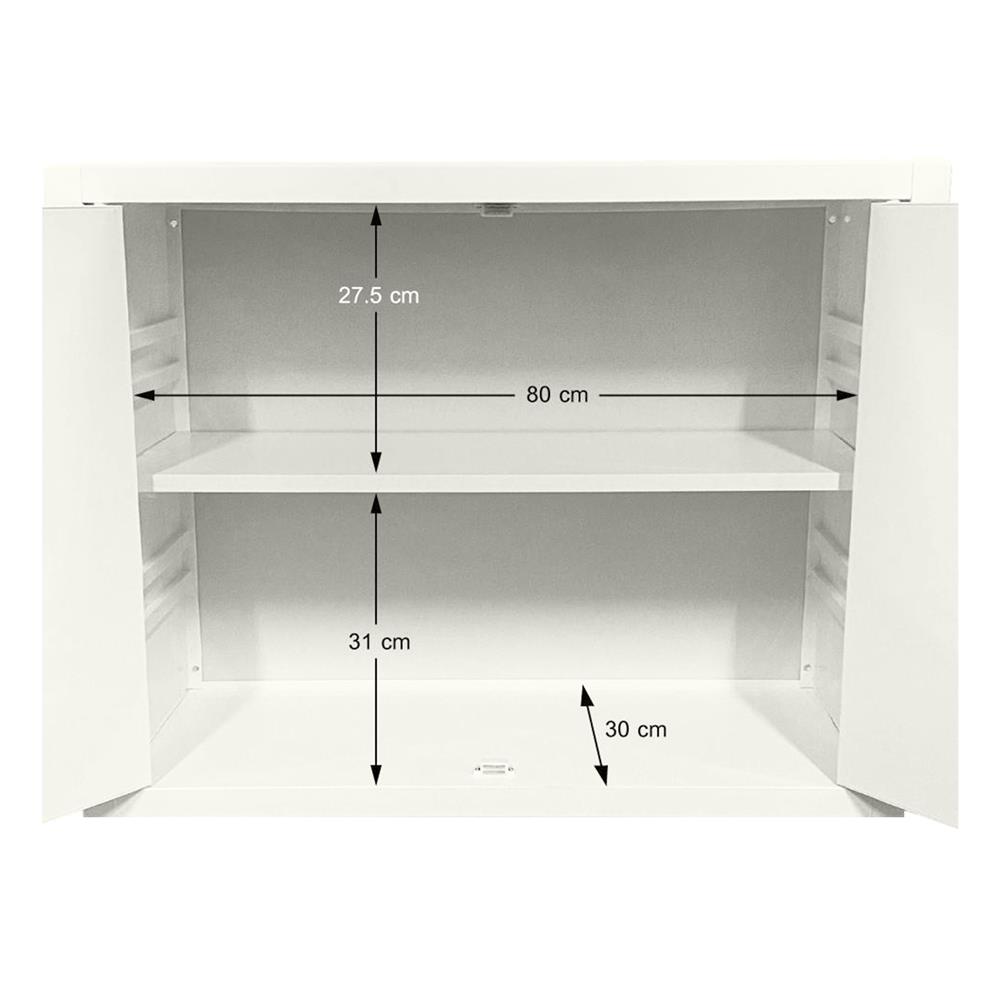 ตู้แขวนคู่ ABS CABIN HOLLYN 87.8x67.5 ซม. สีเบจ