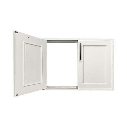 บานซิงค์คู่ ABS CABIN HOLLYN 84x64 ซม. สีเบจ_2