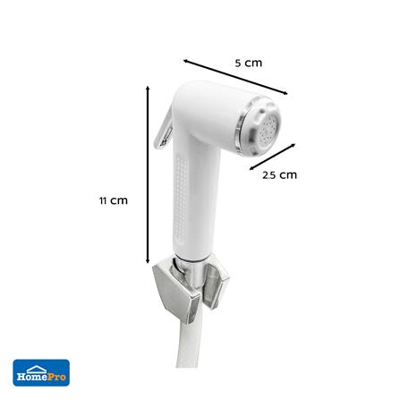 สายฉีดชำระครบชุด MOYA AA69WCC สีขาว_3