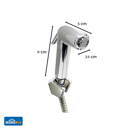 สายฉีดชำระครบชุด MOYA AA69CCC สีโครม_3