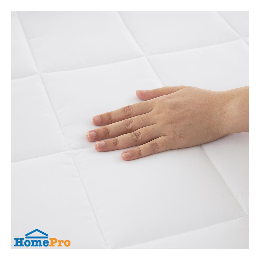 ผ้ารองกันเปื้อน TWIN SIZE LOTUS FULL FIT PERFECT SLEEP สีขาว