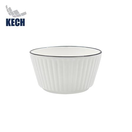 ชามทรงตรง PORCELAIN 4.5 นิ้ว KECH OKI_0