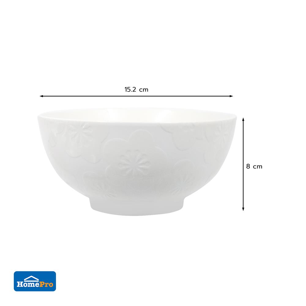 ชาม PORCELAIN 6 นิ้ว KECH HANA