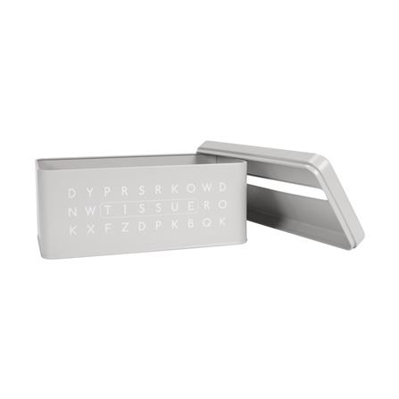 กล่องทิชชู่แผ่น KECH LETTER สีเทา_2