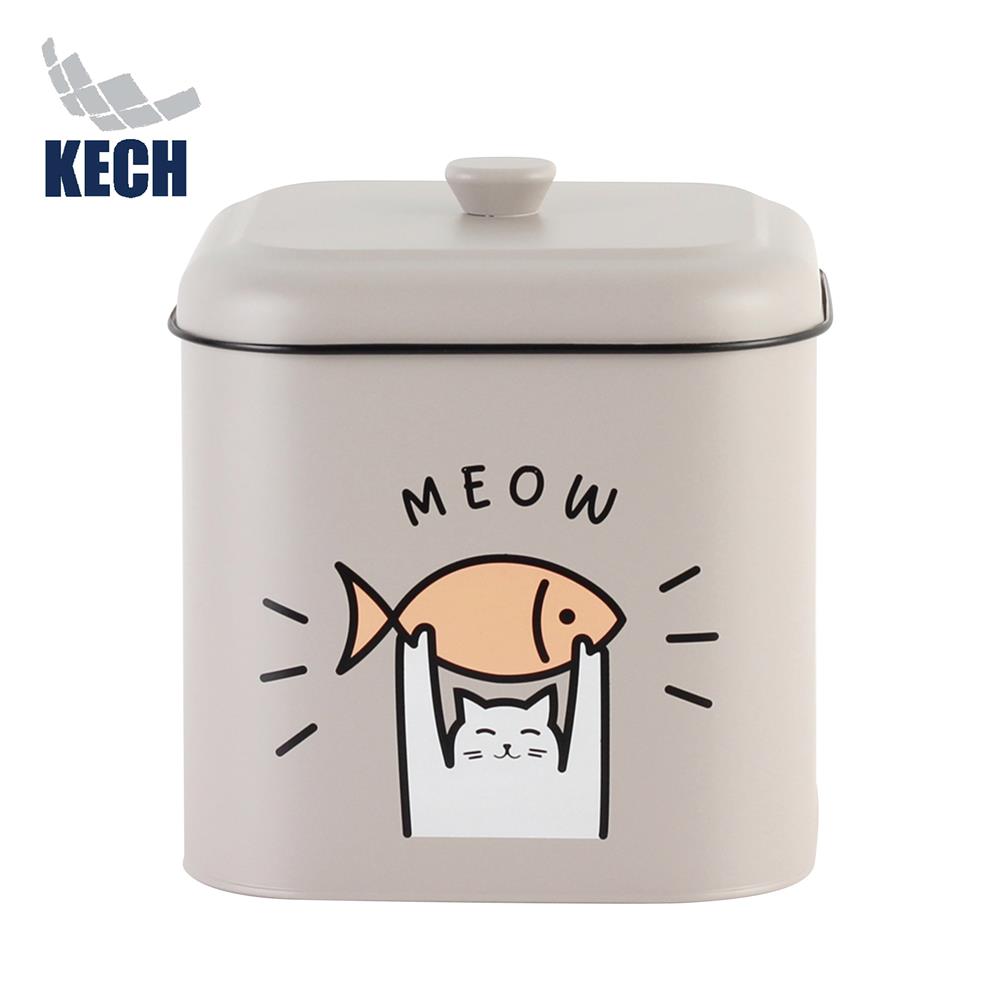 ขวดโหลฝาดึง 6 ลิตร KECH PET FOOD MEOW