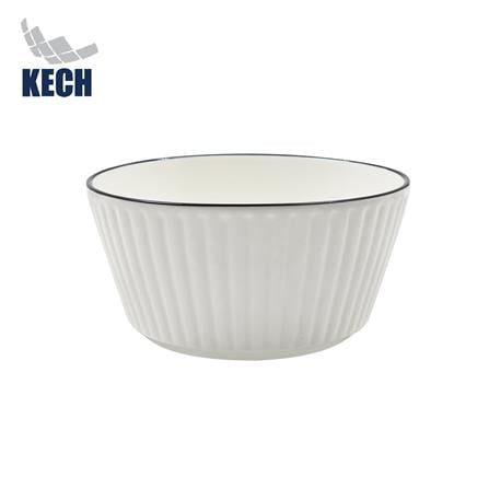ชามทรงตรง PORCELAIN 6 นิ้ว KECH OKI_0