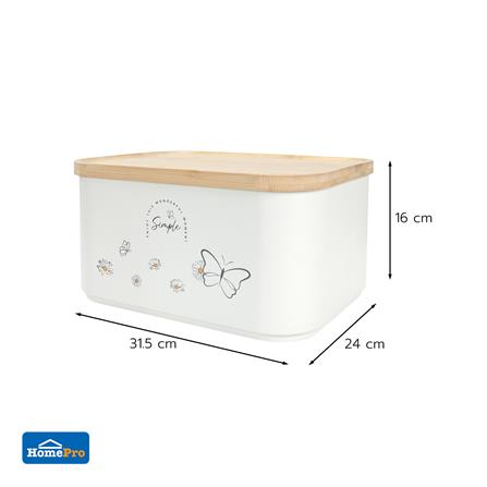 ขวดโหลเหลี่ยมฝาดึง 8.8 ลิตร KECH MOTHA สีครีม_4