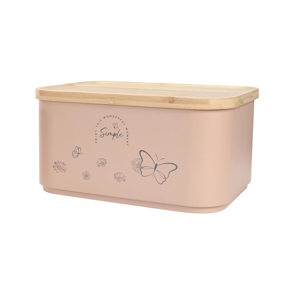 ขวดโหลเหลี่ยมฝาดึง 8.8 ลิตร KECH MOTHA สีชมพู