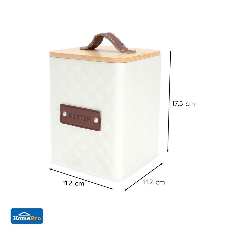 ขวดโหลเหลี่ยมฝาดึง 1.4 ลิตร KECH BETTER CREME