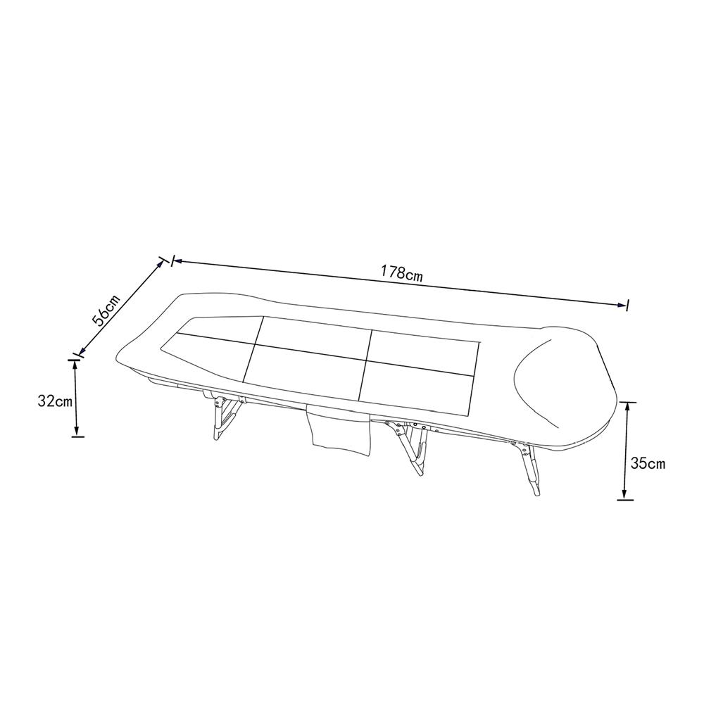 เตียงพับ HOME LIVING STYLE CARRY สี GREY