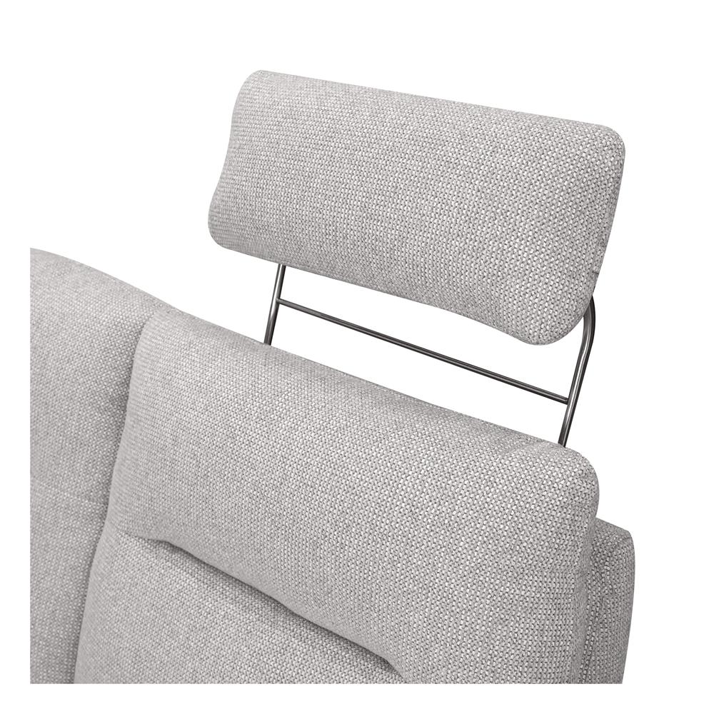 โซฟาเข้ามุมซ้าย BENETTA RAVELLO สีเทาอ่อน