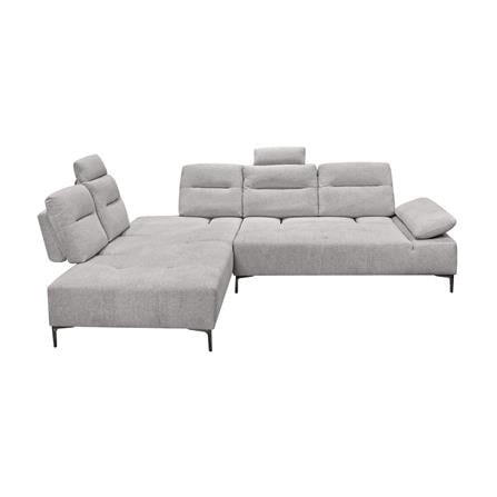 โซฟาเข้ามุมซ้าย BENETTA RAVELLO สีเทาอ่อน_1