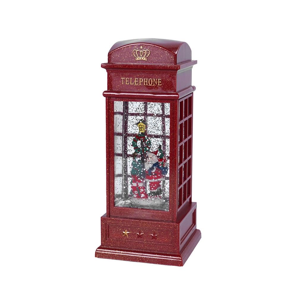 ของตกแต่งกล่องดนตรี HOME LIVING STYLE SANTA POSTBOX 10.5x25 ซม. สีแดง_1