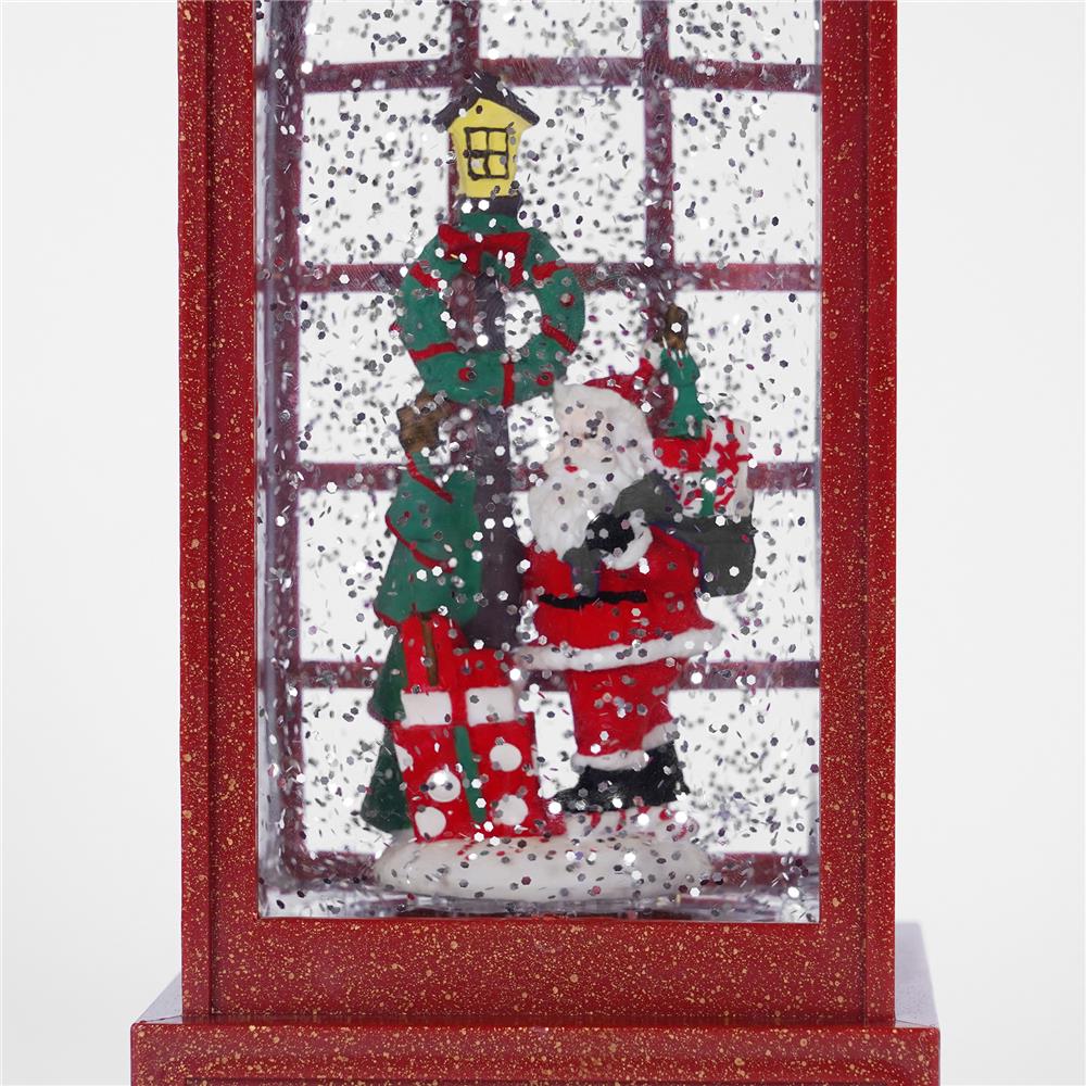 ของตกแต่งกล่องดนตรี HOME LIVING STYLE SANTA POSTBOX 10.5x25 ซม. สีแดง