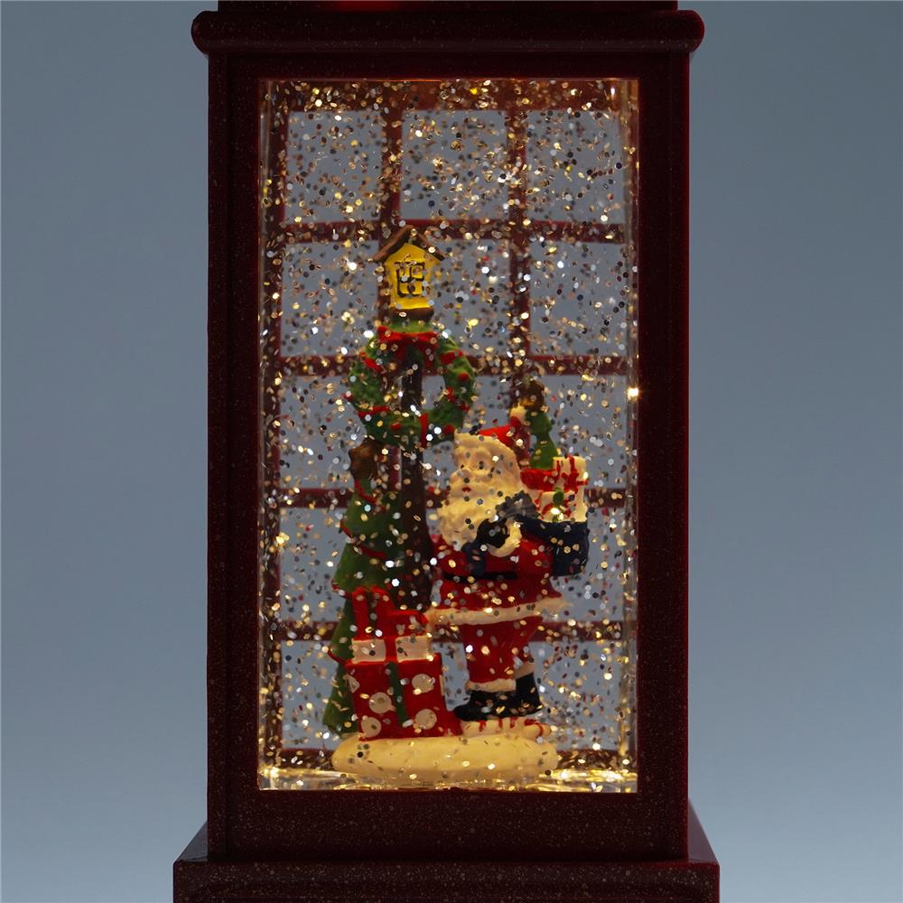 ของตกแต่งกล่องดนตรี HOME LIVING STYLE SANTA POSTBOX 10.5x25 ซม. สีแดง