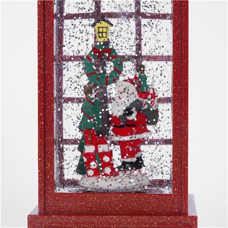 ของตกแต่งกล่องดนตรี HOME LIVING STYLE SANTA POSTBOX 10.5x25 ซม. สีแดง_3