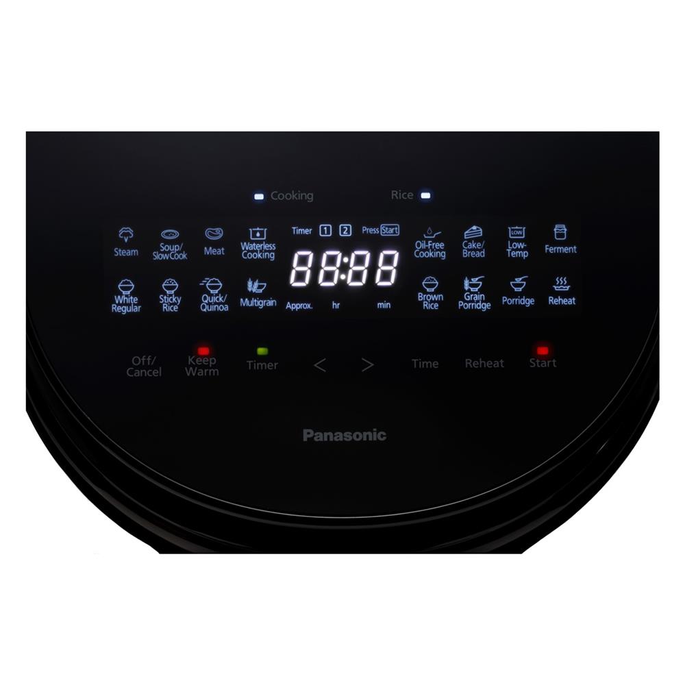 หม้อหุงข้าว DIGITAL PANASONIC SR-DM104KSN 1 ลิตร สีดำ